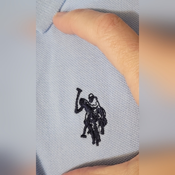 U.S. Polo Assn Short Sleeve Blue Polo Size XXL - Picture 3 of 3